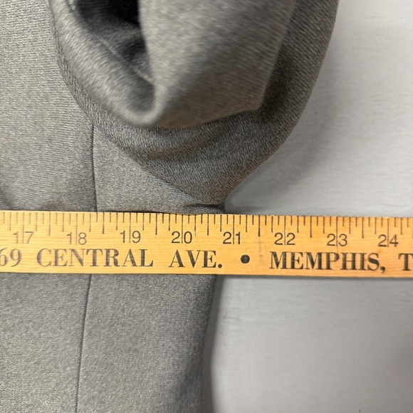 Vintage Travelknit Beautiful Sears Men's Grey Faux Fur Lined Overcoat Size‎ 36 R - Picture 6 of 8